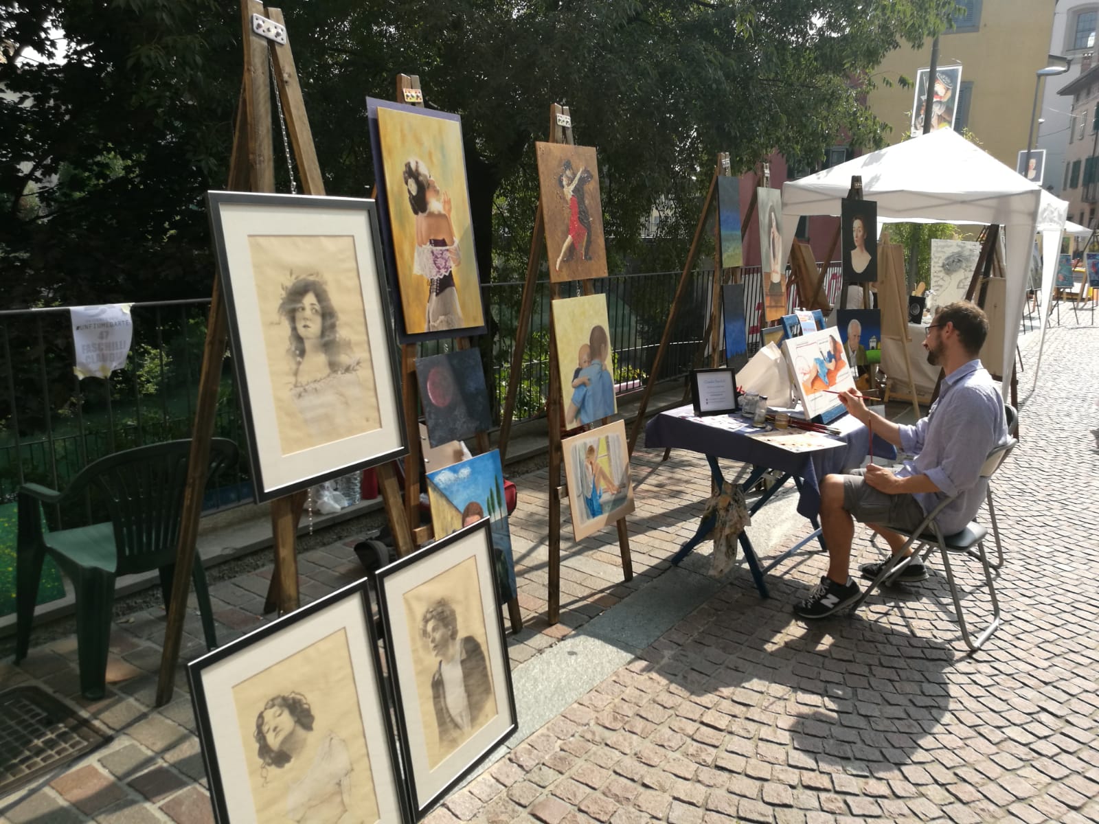 Mostra collettiva “Un fiume d’arte 2018”