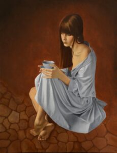 quadro dipinto - Demetra