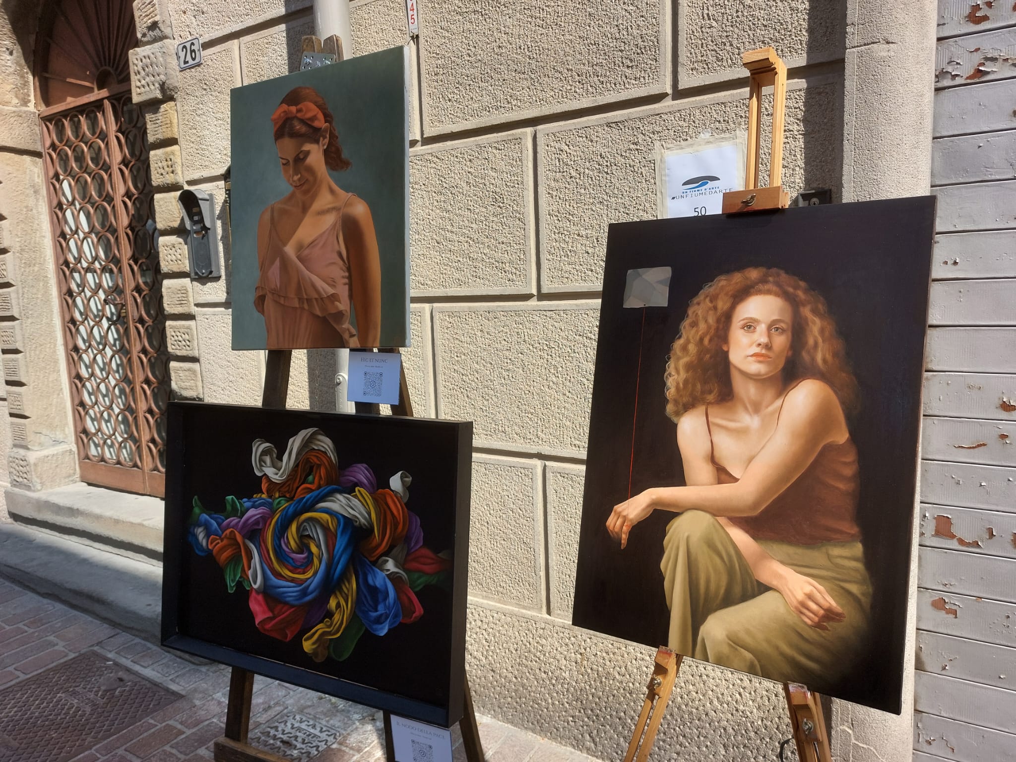 Mostra collettiva “Un fiume d’arte – 2025”